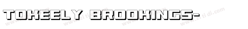 Tokeely Brookings字体转换